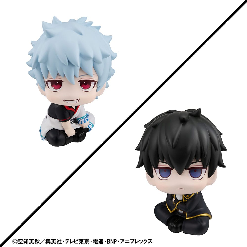 PREORDINE ESAURITO Gintama Look Up Figures Gintoki Sakata & Toshiro Hijikata 11 cm (with gift) (H)