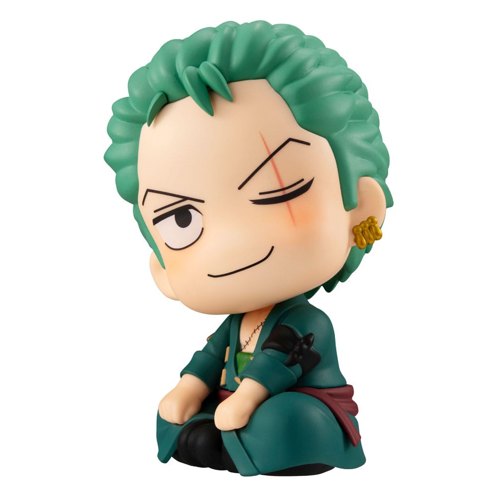 PREORDINE+ 08/2026 One Piece Look Up PVC Statue Roronoa Zoro 11 cm
