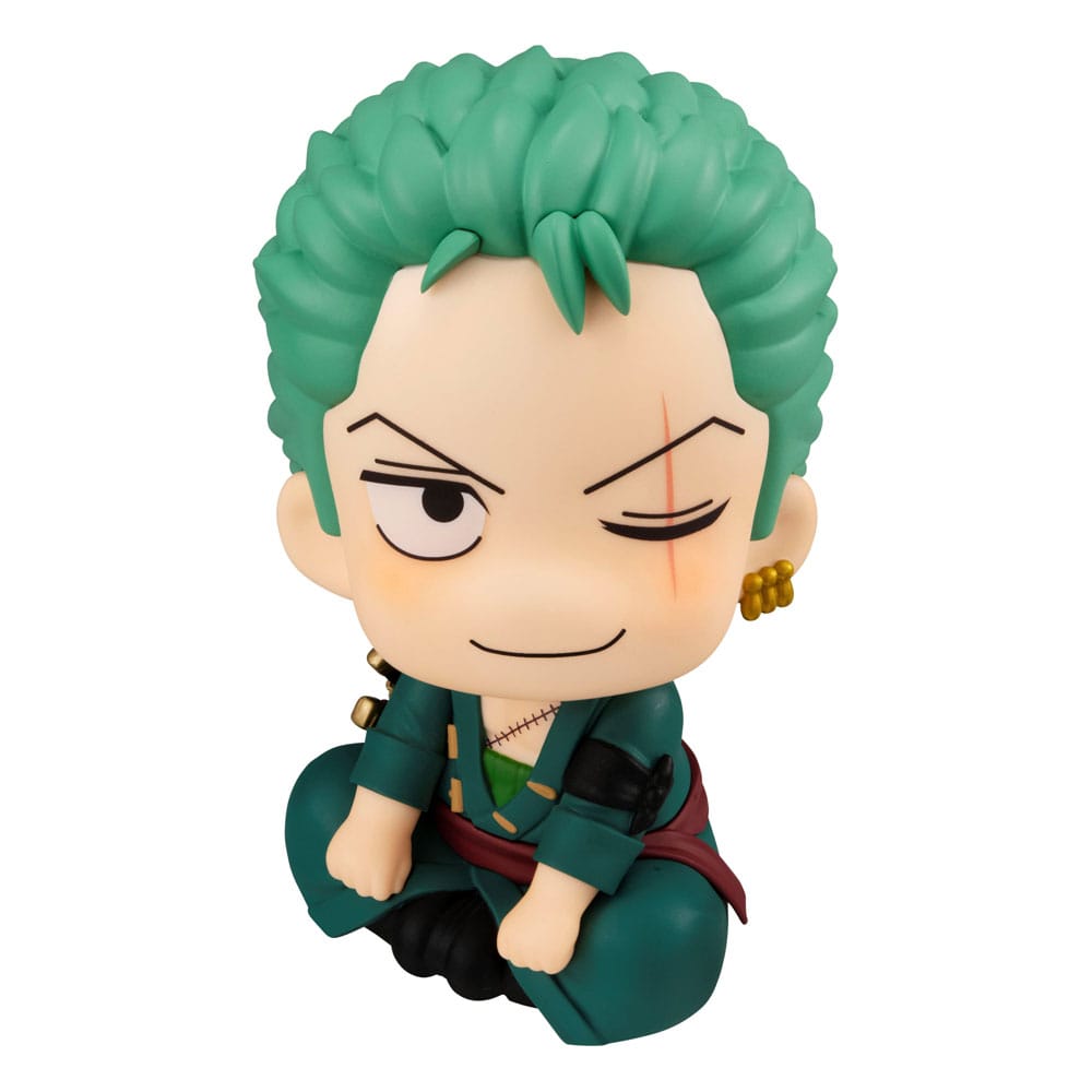 PREORDINE+ 08/2026 One Piece Look Up PVC Statue Roronoa Zoro 11 cm