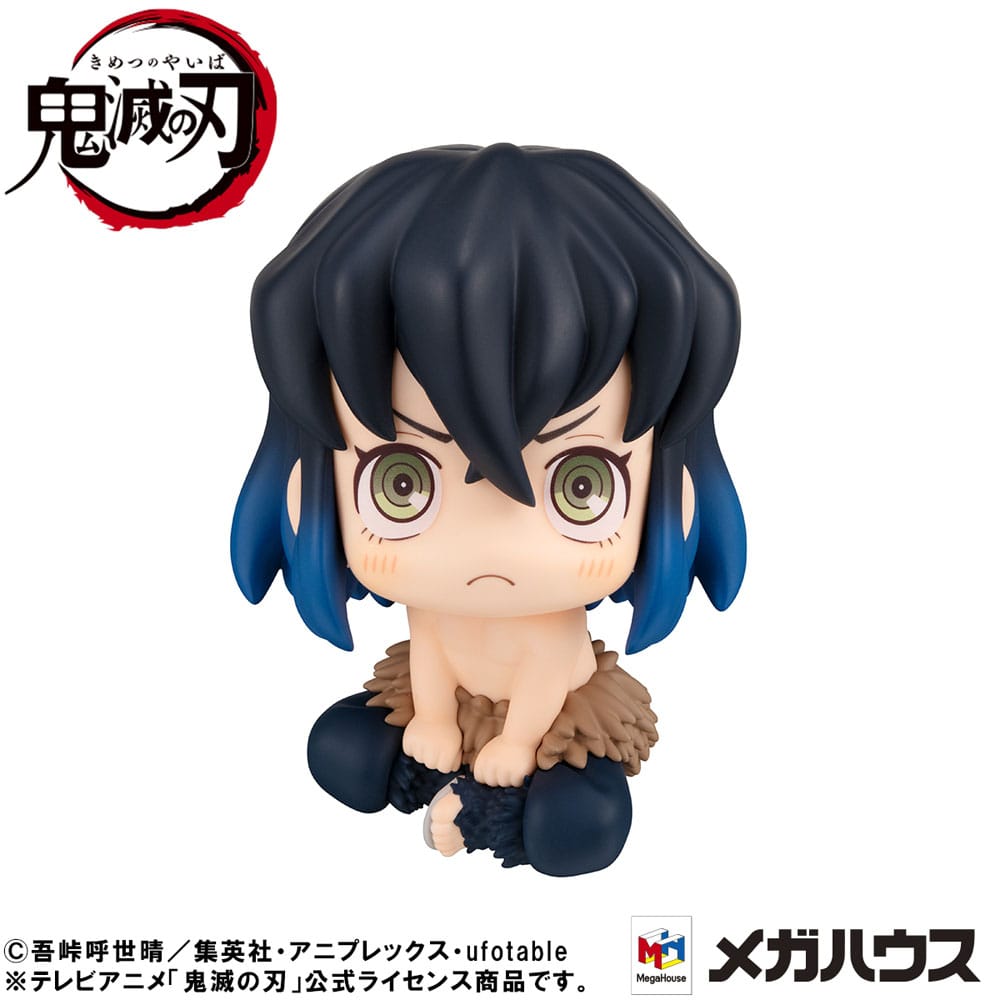 PREORDINE+ CHIUSO 02/2025 Demon Slayer: Kimetsu no Yaiba Look Up Figure Inosuke Hashibira Bossy Ver. 11 cm