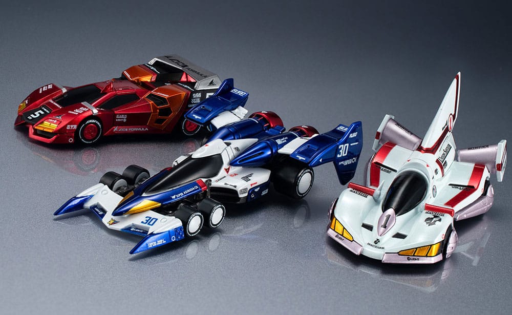 SU ORDINAZIONE Future GPX Cyber Formula Vehicles 3-Pack 10's Cyber Formula world grand prix set Heritage Edition 14 cm