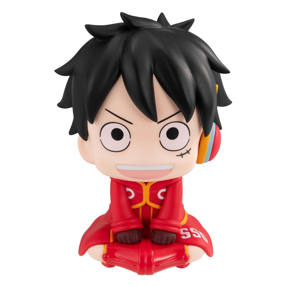 AUF BESTELLUNG HERGESTELLT One Piece Look Up PVC-Statue Monkey D. Luffy Future Island Egghead Ver. 11 cm (mit Geschenk) *SONDERPREIS*