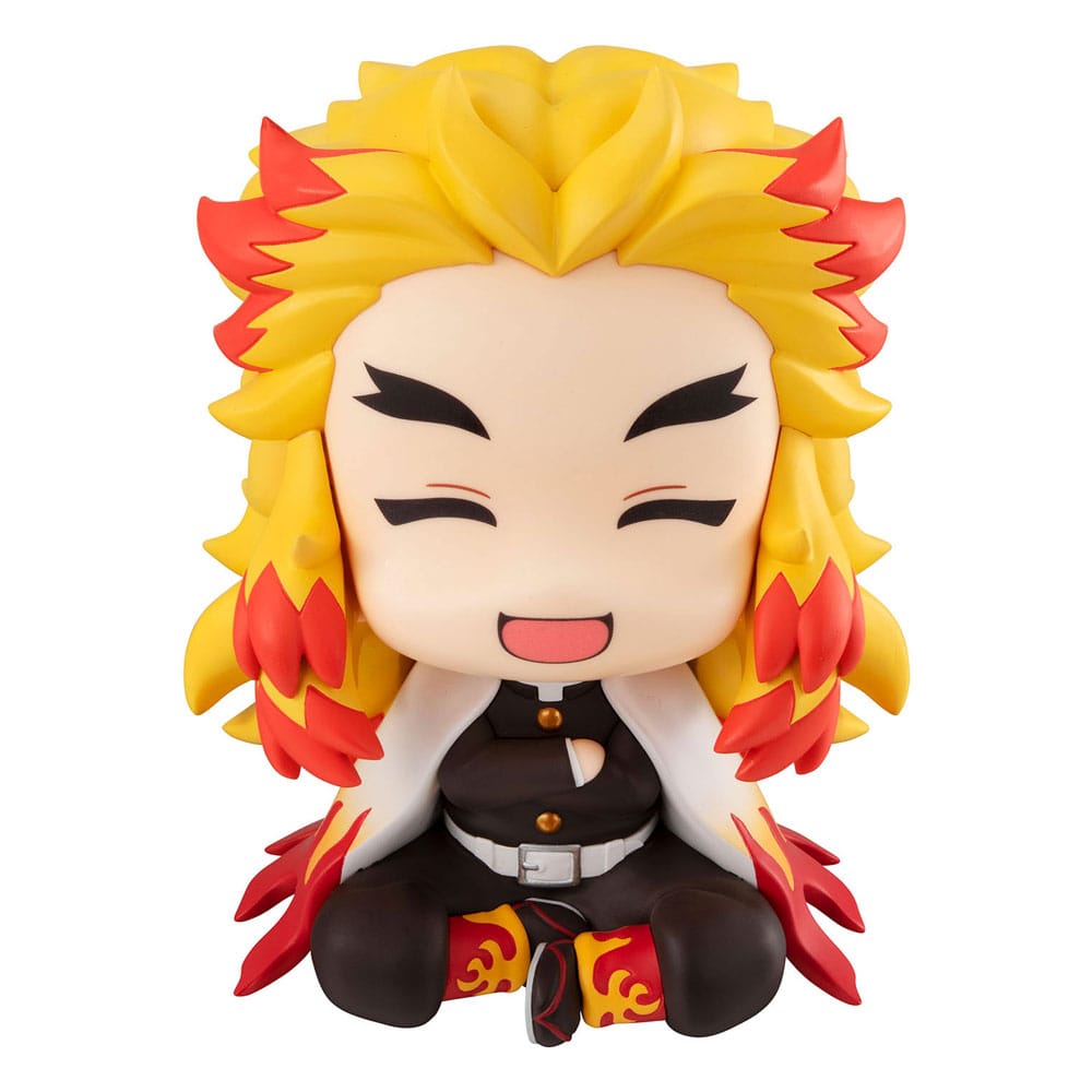 AUF BESTELLUNG ANGEFERTIGT Dämonentöter: Kimetsu no Yaiba Look Up PVC-Statue Rengoku Kyoujurou Smile Ver. 11 cm