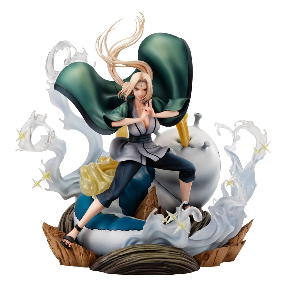 SU ORDINAZIONE Naruto Gals PVC Statue Tsunade Ver. 3 27 cm