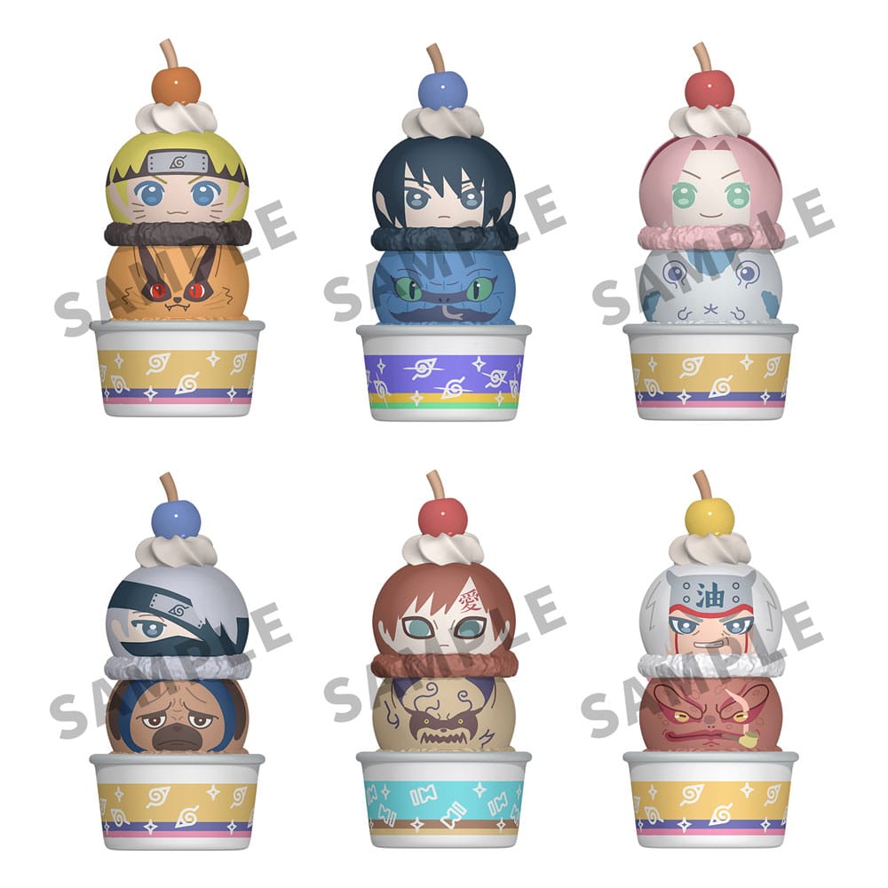 SU ORDINAZIONE Naruto Shippuden Tsumichen Stack up & Change Trading Figure 6-Pack 8 cm (with gift)