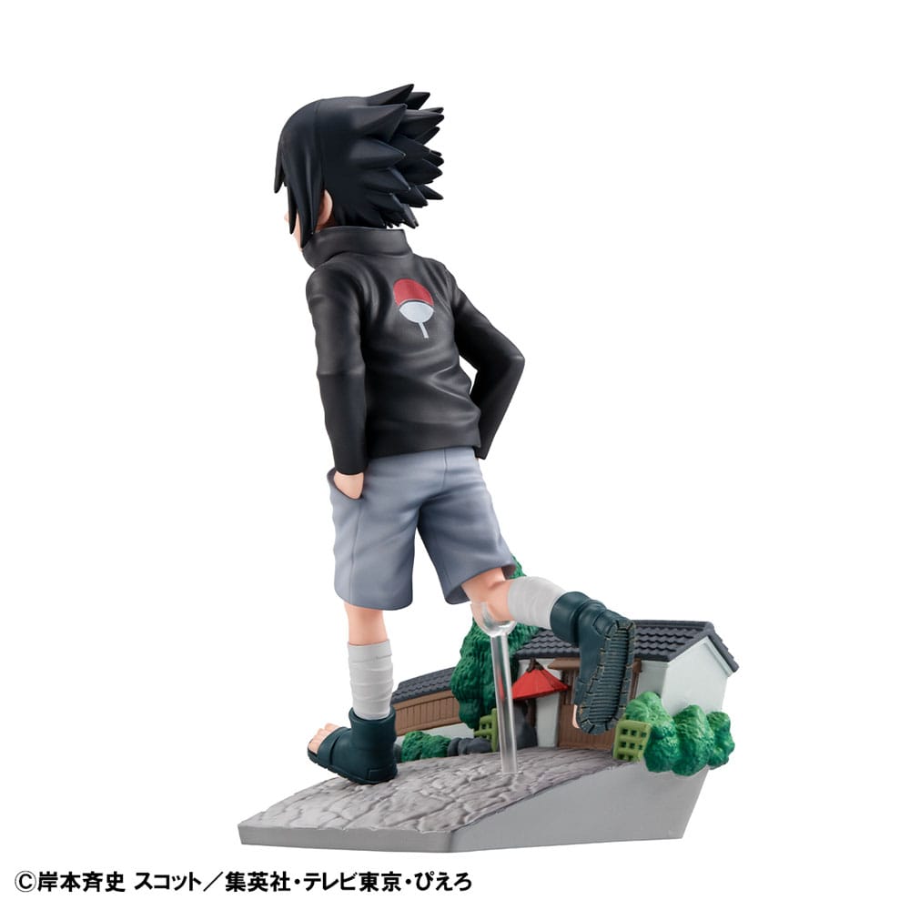 PREORDINE+ CHIUSO 08/2025 Naruto Shippuden G.E.M. Series Statue Sasuke Uchiha GO! 14 cm