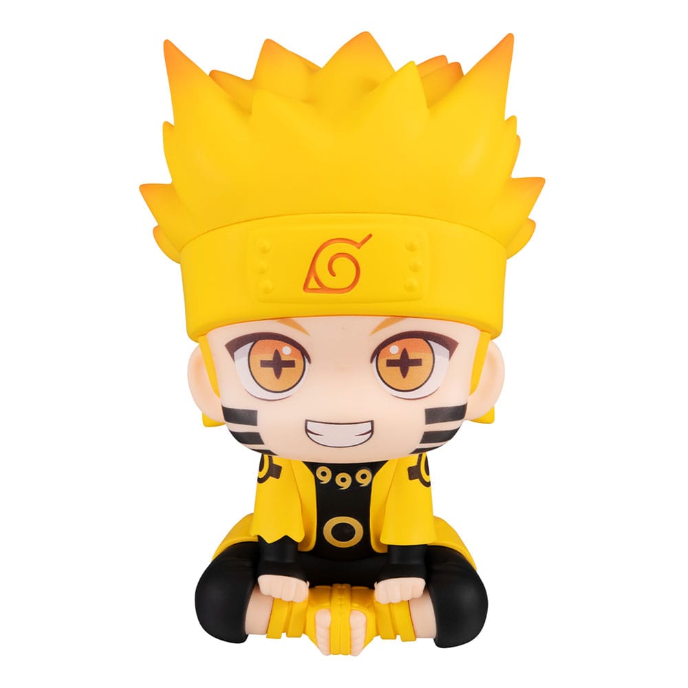 SU ORDINAZIONE Naruto Shippuden Look Up PVC Statue Naruto Uzumaki Six Paths Sage Mode 11 cm