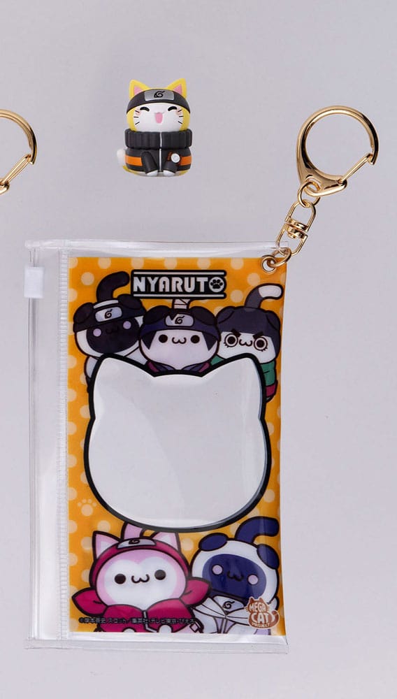 SU ORDINAZIONE Naruto Shippuden Mega Cat Project Nyaruto Series Trading Figure with pouch Naruto 2025 Limited Edition 7 cm