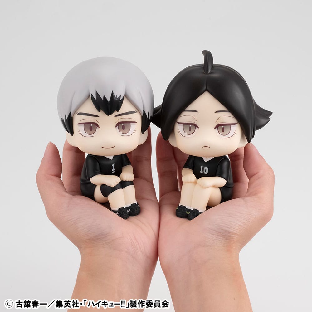 PREORDINE CHIUSO 11/2025 Haikyu!! Look Up PVC Statues Shinsuke Kita & Rintaro Suna Uniform Ver. 11 cm (with gift) (PREORDINE NON CANCELLABILE)