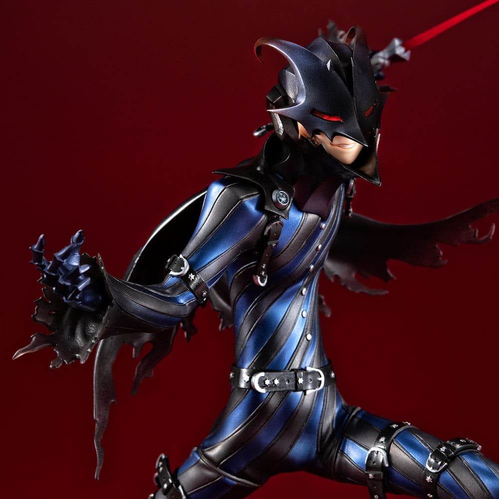 PREORDINE 09/2025 Persona 5 Royal Lucrea PVC Statue Goro Akechi Crow Roki Ver. 20 cm (PREORDINE NON CANCELLABILE)