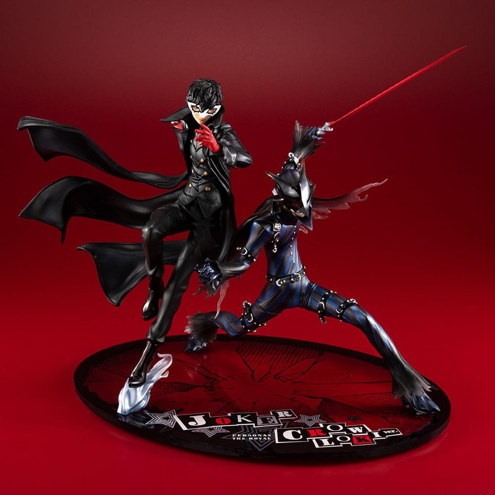 PREORDINE 09/2025 Persona 5 Royal Lucrea PVC Statue Goro Akechi Crow Roki Ver. 20 cm (PREORDINE NON CANCELLABILE)