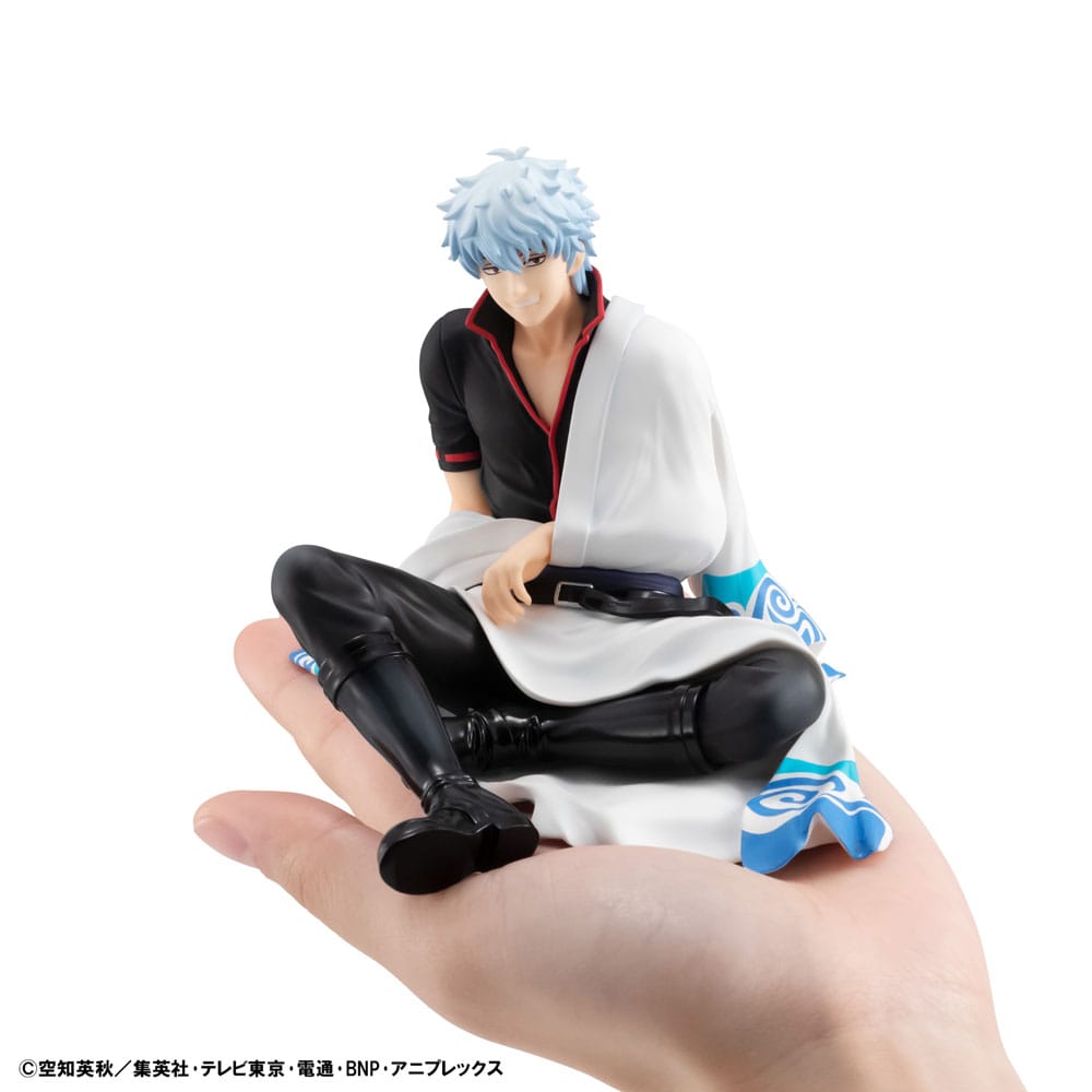 PREORDINE+ CHIUSO 10/2025 Gintama G.E.M. Series PVC Statue Gin San Palm Size 9 cm