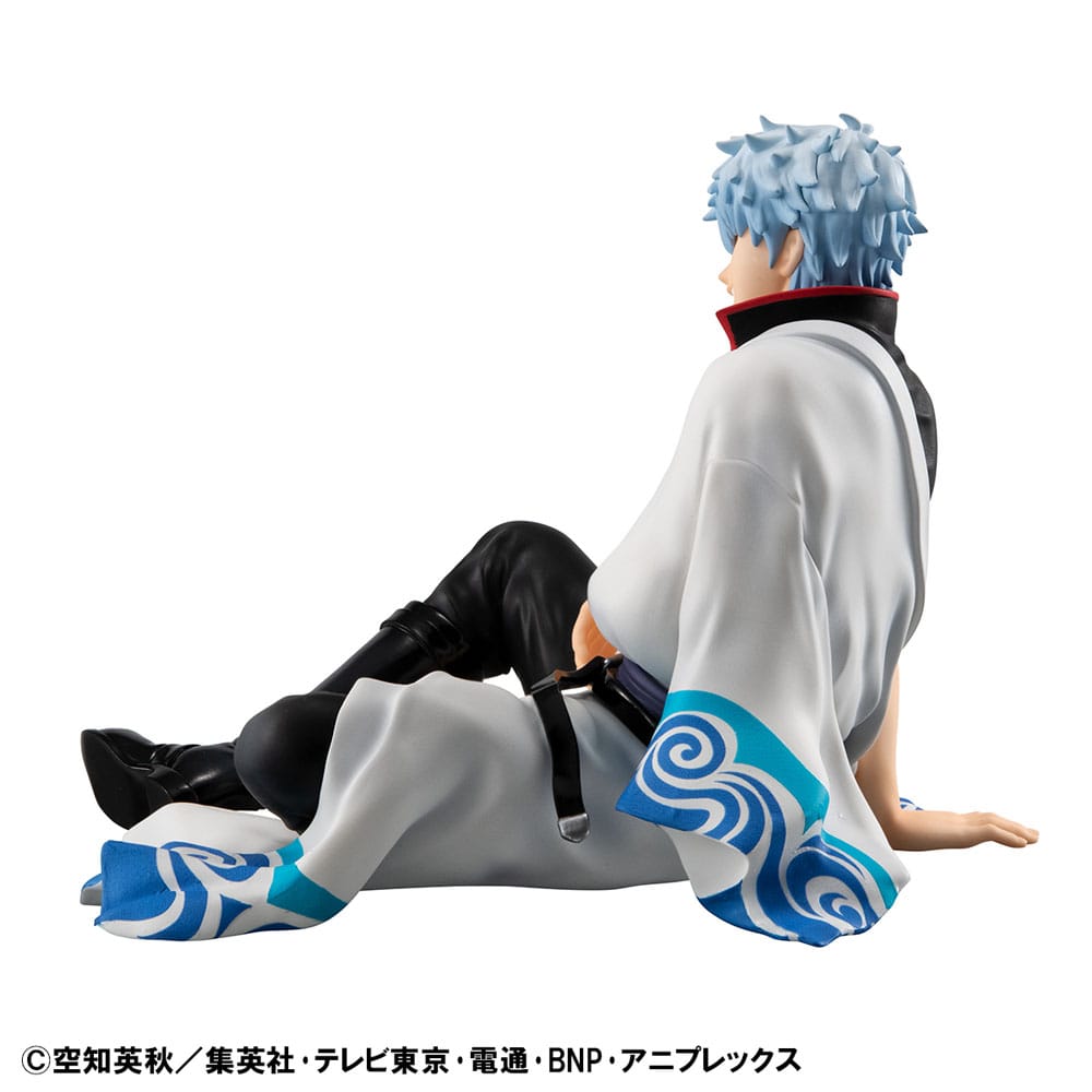 PREORDINE+ CHIUSO 10/2025 Gintama G.E.M. Series PVC Statue Gin San Palm Size 9 cm