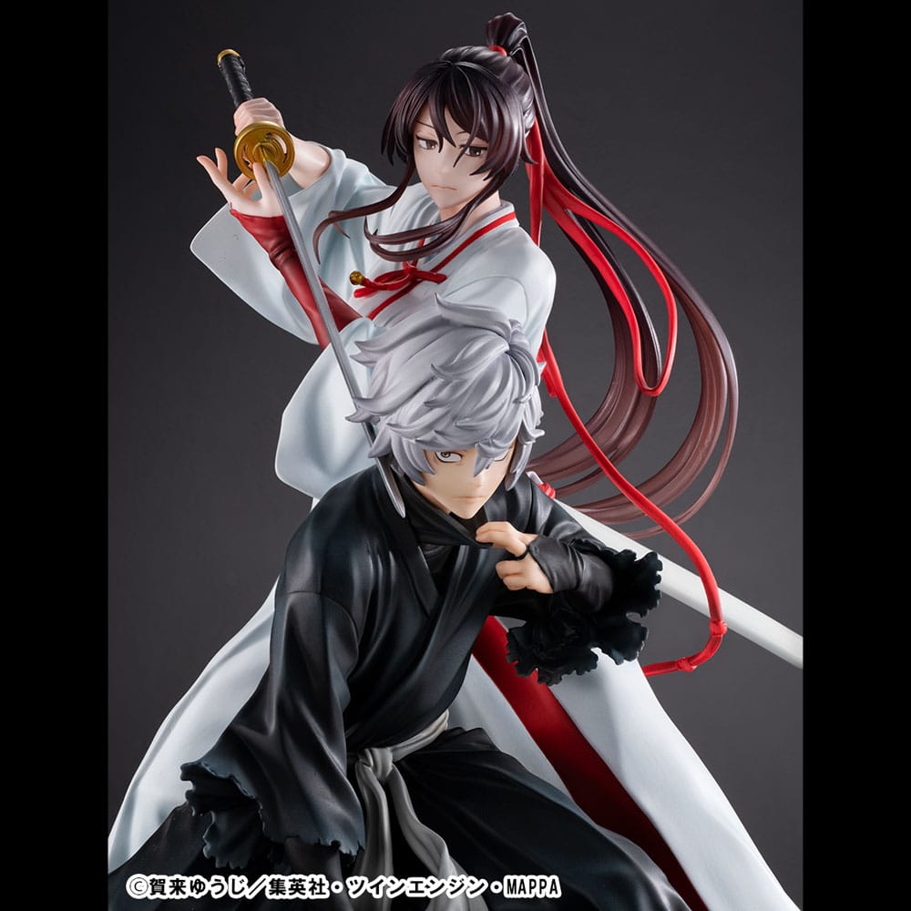 PREORDINE 11/2025 Hell´s Paradise Lucrea PVC Statues 2-Pack Gabimaru & Sagiri Yamada Asaemon 20 cm (PREORDINE NON CANCELLABILE)