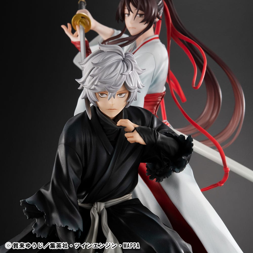 PREORDINE 11/2025 Hell´s Paradise Lucrea PVC Statues 2-Pack Gabimaru & Sagiri Yamada Asaemon 20 cm (PREORDINE NON CANCELLABILE)