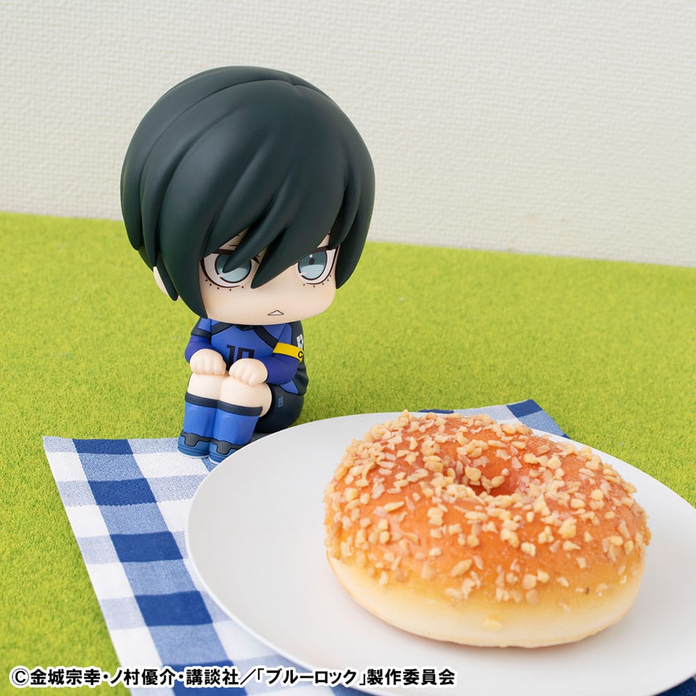 PREORDINE+ 10/2025 Blue Lock Look Up PVC Statue Rin Itoshi Japanese National Player Match Ver. 11 cm