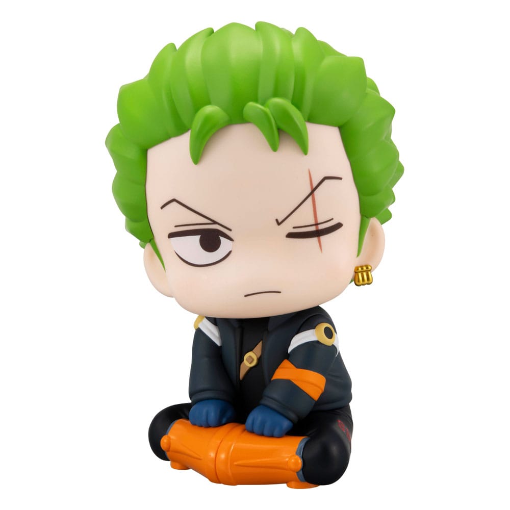 PREORDINE+ 11/2025 One Piece Look Up PVC Statue Roronoa Zoro Future Island Egghead Ver. 11 cm