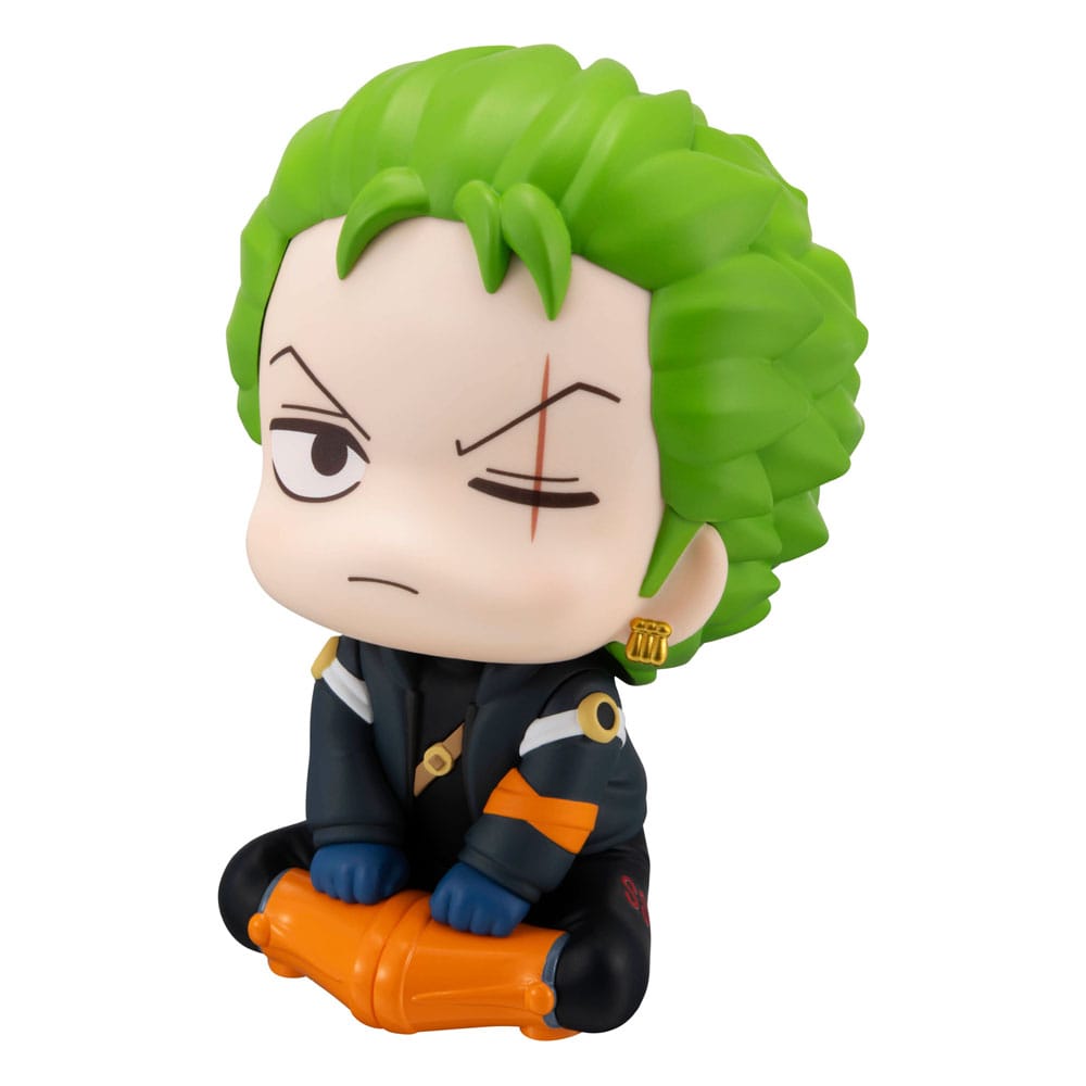 PREORDINE+ 11/2025 One Piece Look Up PVC Statue Roronoa Zoro Future Island Egghead Ver. 11 cm