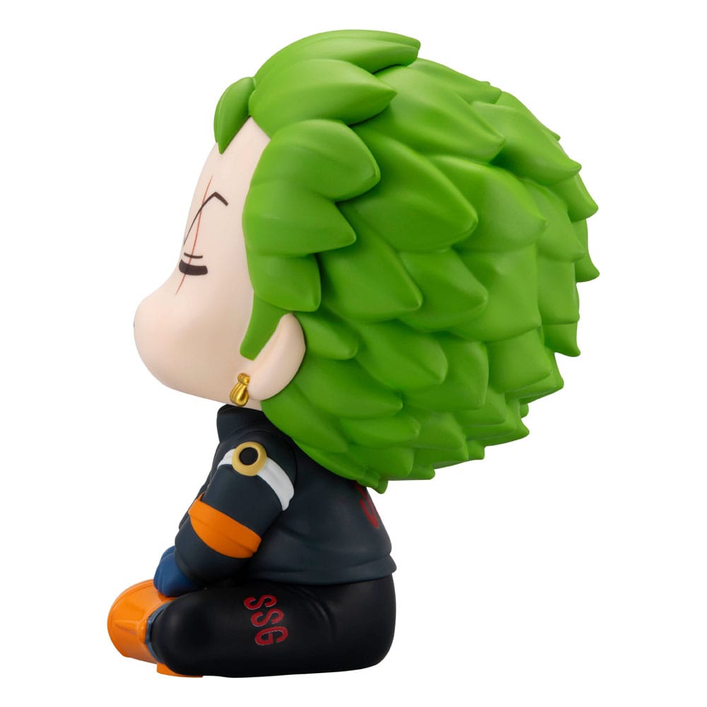 PREORDINE+ 11/2025 One Piece Look Up PVC Statue Roronoa Zoro Future Island Egghead Ver. 11 cm