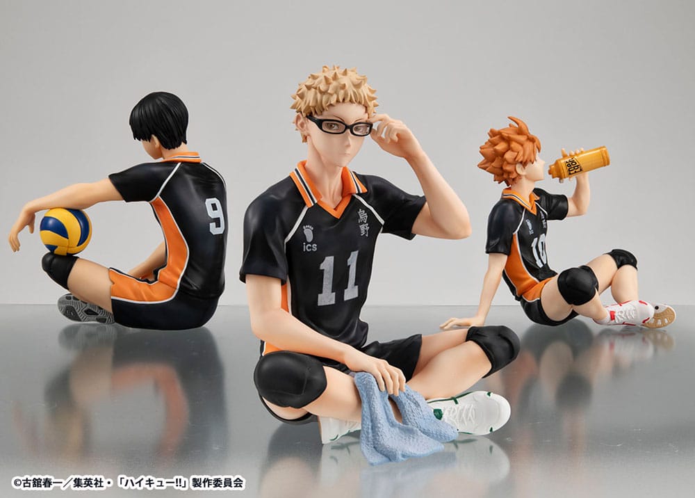 PREORDINE+ 12/2025 Haikyu!! G.E.M. Series PVC Statue Kei Tsukishima Palm Size 9 cm
