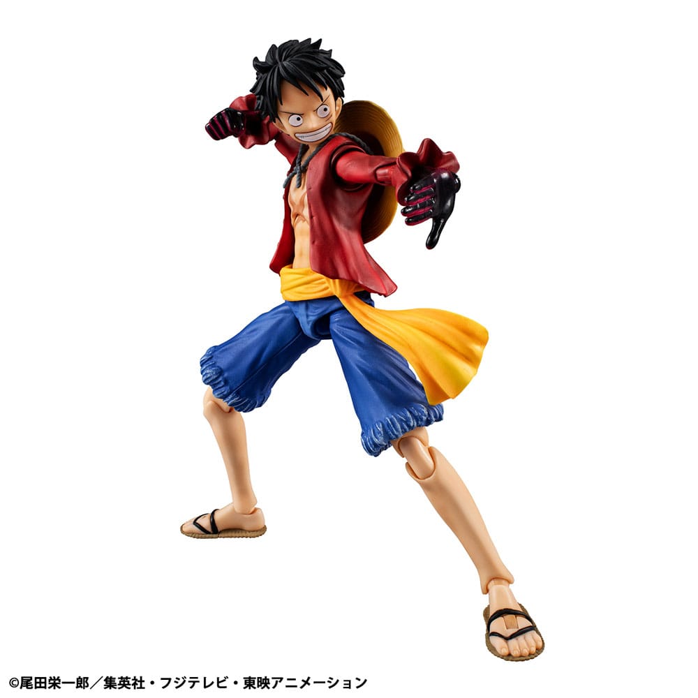 PREORDINE+ 11/2025 One Piece Variable Action Heroes Action Figure Monkey D. Luffy Arnament Haki 16 cm