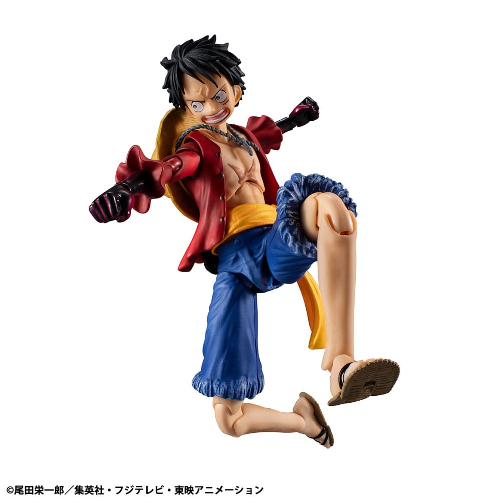 PREORDINE+ 11/2025 One Piece Variable Action Heroes Action Figure Monkey D. Luffy Arnament Haki 16 cm
