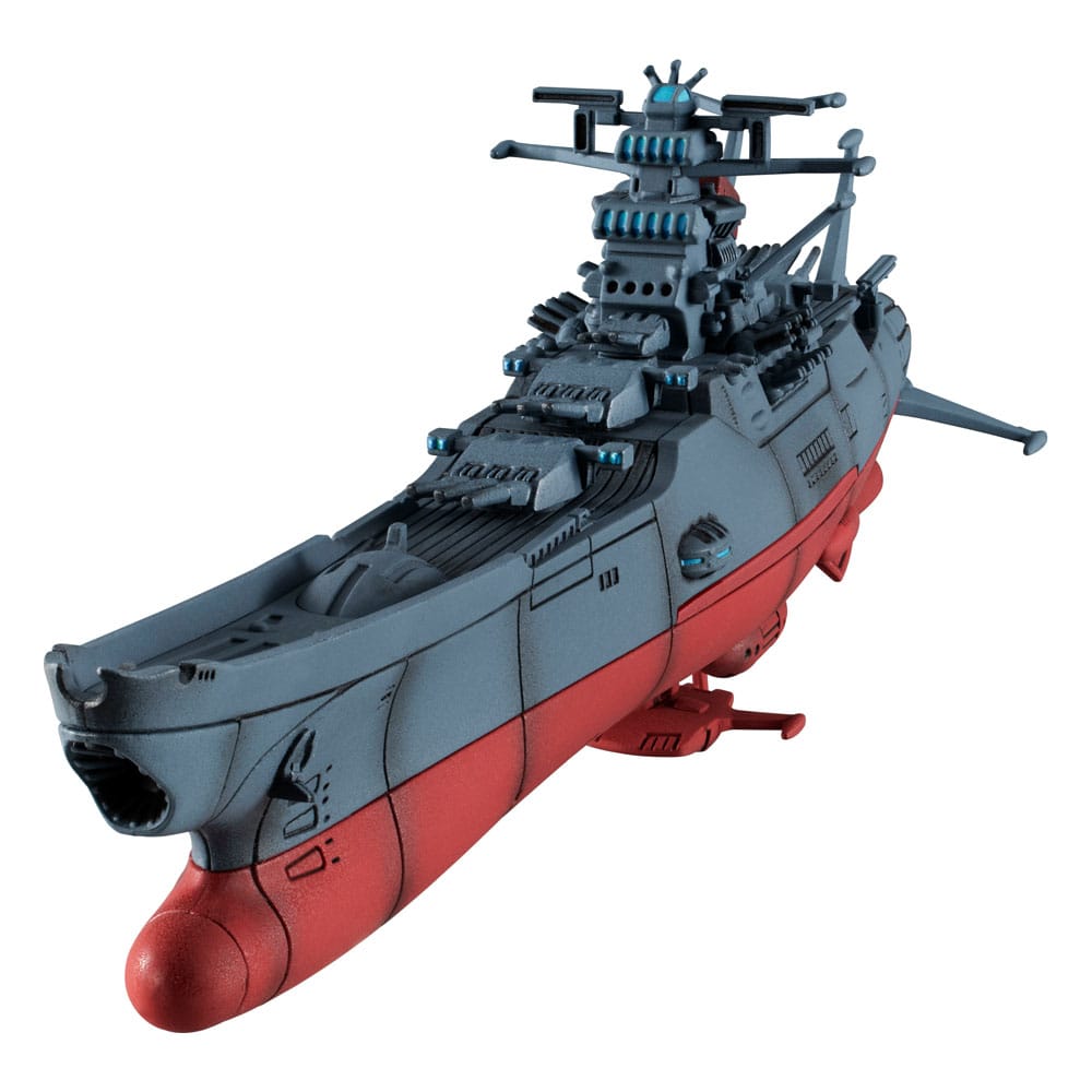 PREORDINE CHIUSO 10/2025 Space Battleship Yamato 2202 Statue Cosmofleet SP Aircraft Warriors of Love Re & Asteroid Ring 16 cm (PREORDINE NON CANCELLABILE)
