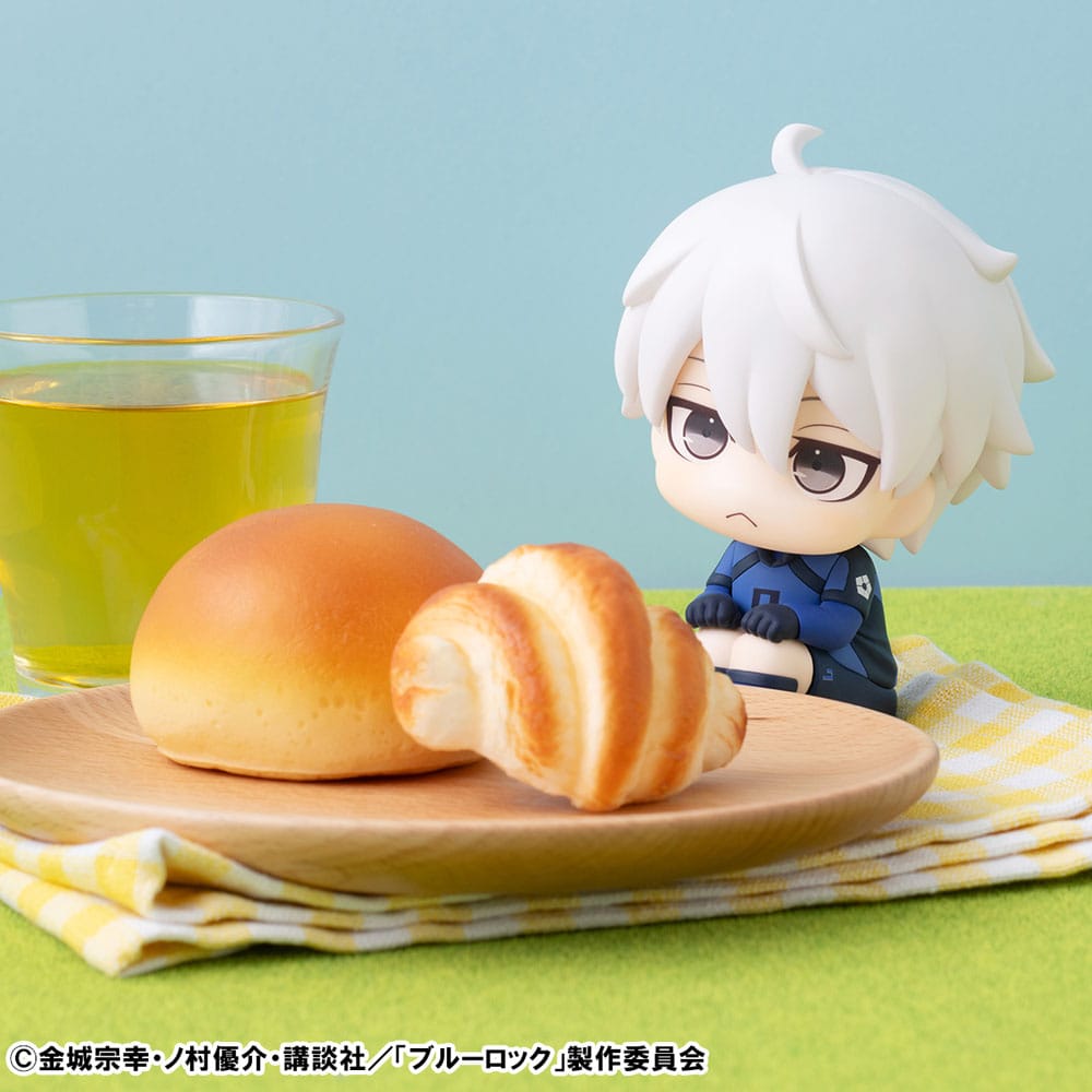 PREORDINE+ CHIUSO 11/2025 Blue Lock Look Up PVC Statue Seishiro Nagi Japanese National Player Match Ver. 11 cm (H)