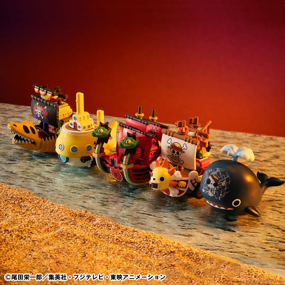 SU ORDINAZIONE One Piece Yuracolle Series Trading Figure Grand Line Vol. 2 6 cm Blind Box Assortment (6)