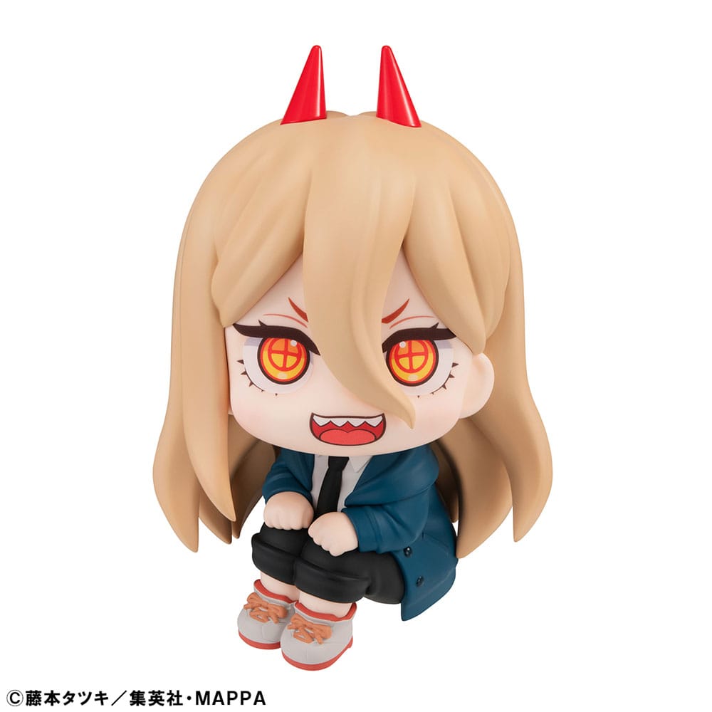 PREORDINE+ 12/2025 Chainsaw Man Look Up PVC Statue Power 11 cm