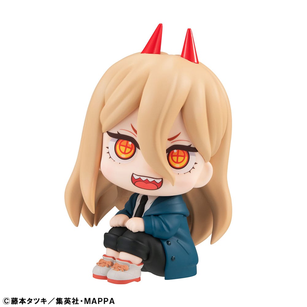 PREORDINE+ 12/2025 Chainsaw Man Look Up PVC Statue Power 11 cm