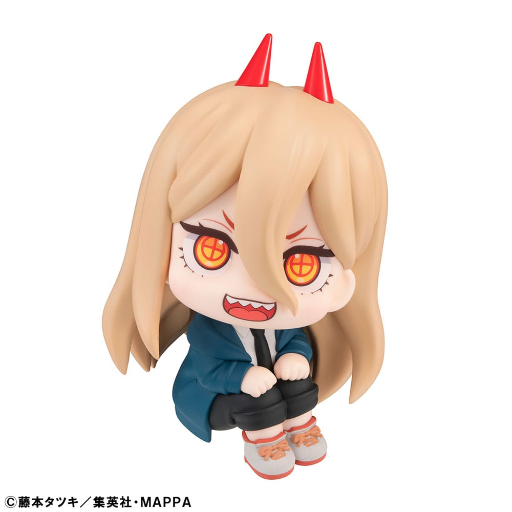 PREORDINE+ 12/2025 Chainsaw Man Look Up PVC Statue Power 11 cm