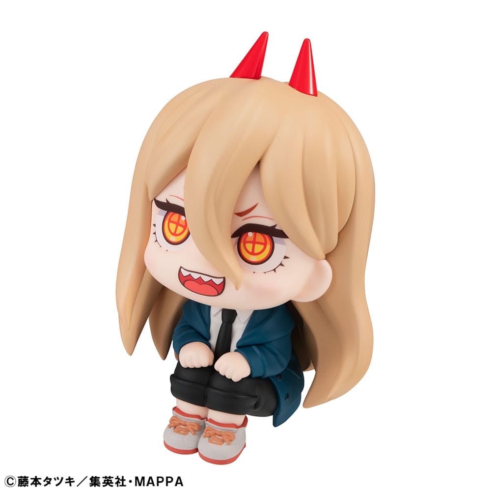 PREORDINE+ 12/2025 Chainsaw Man Look Up PVC Statue Power 11 cm