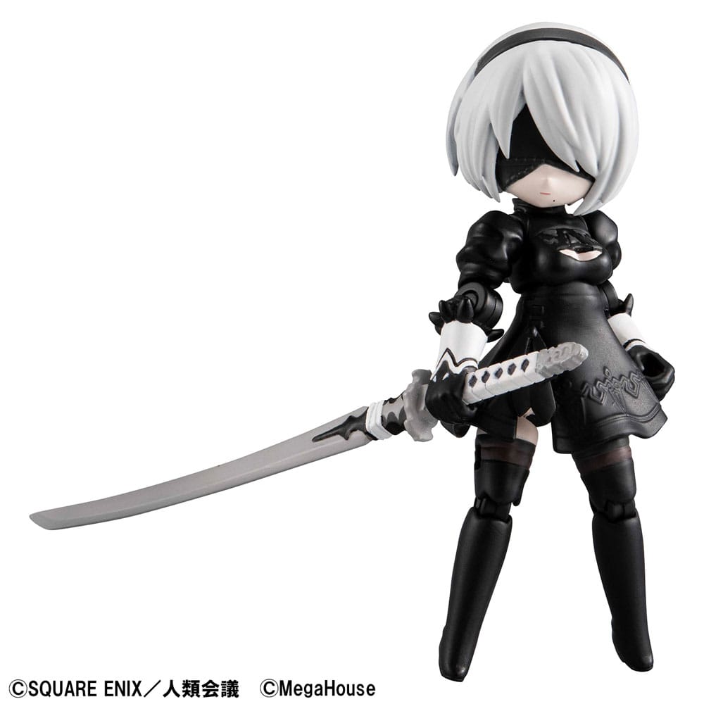 PREORDINE+ 01/2026 NieR: Automata Ver1.1a Desktop Army Action Figure 2B 8 cm