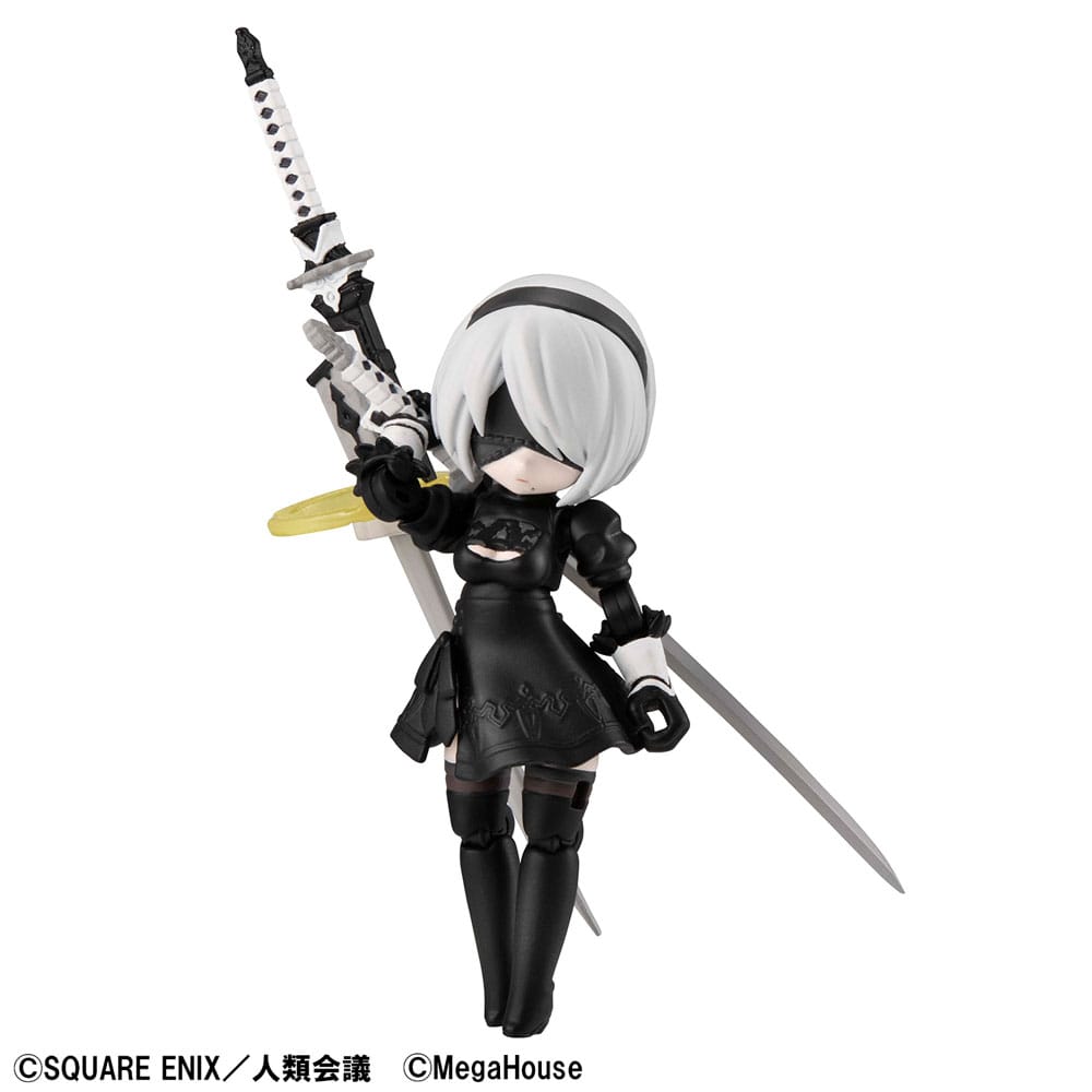PREORDINE+ 01/2026 NieR: Automata Ver1.1a Desktop Army Action Figure 2B 8 cm