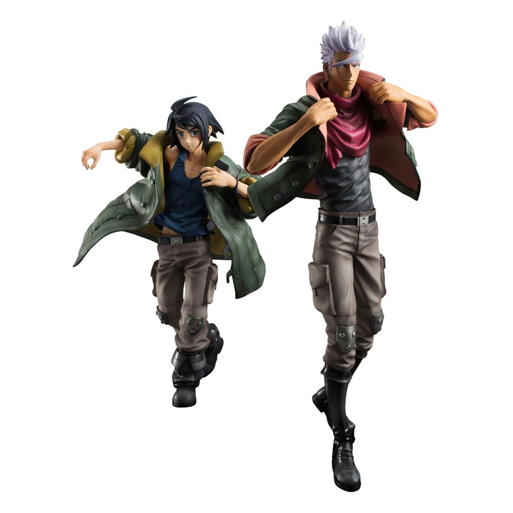 SU ORDINAZIONE Mobile Suit Gundam Iron-Blood Orphans G.E.M. Series PVC Statue Mikazuki Augus & Orga Itsuka 26 cm