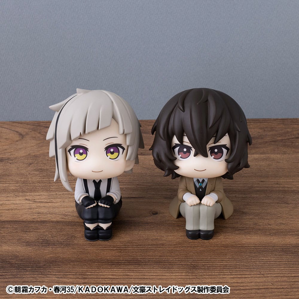 PREORDINE 02/2026 Bungo Stray Dogs Look Up PVC Statue Atsushi Nakajima & Osamu Dazai Set (with gift) 11 cm (PREORDINE NON CANCELLABILE)