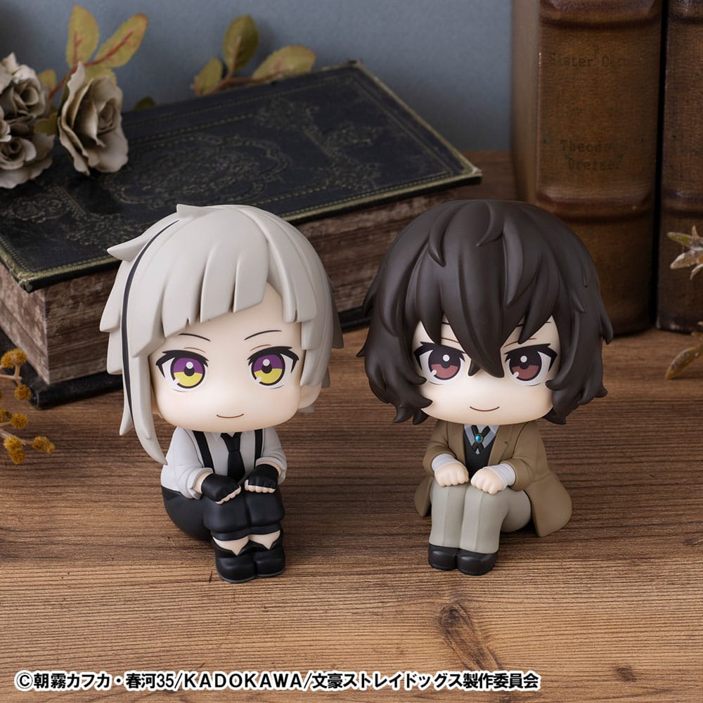 PREORDINE 02/2026 Bungo Stray Dogs Look Up PVC Statue Atsushi Nakajima & Osamu Dazai Set (with gift) 11 cm (PREORDINE NON CANCELLABILE)
