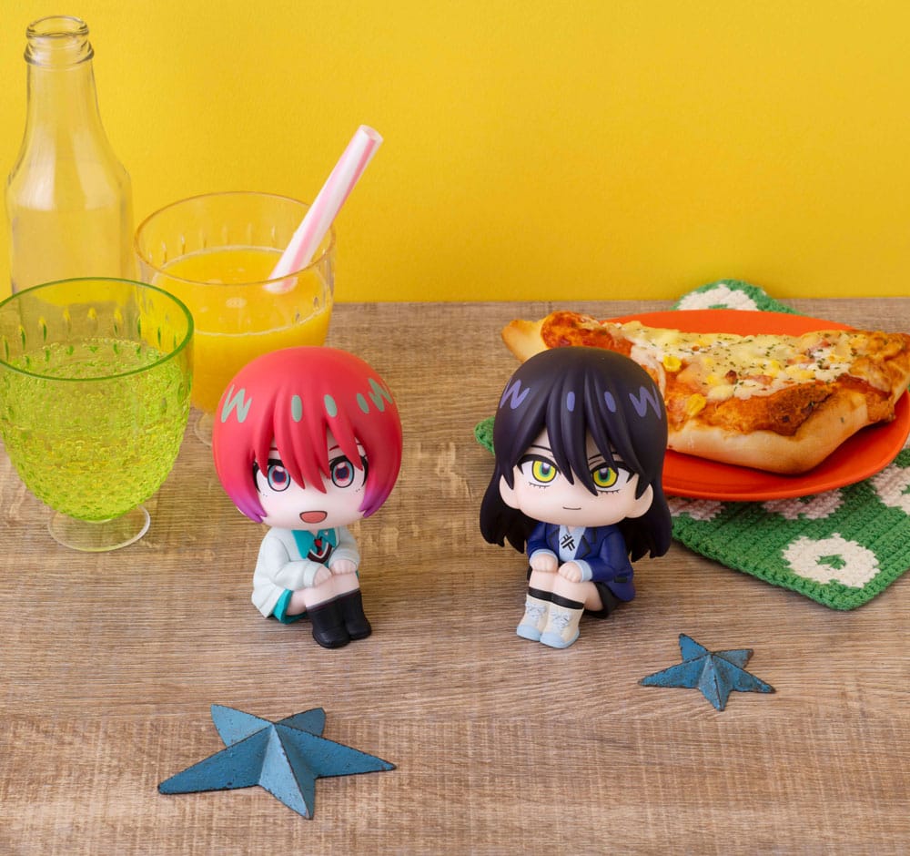 PREORDINE CHIUSO 02/2026 Mobile Suit Gundam GQuuuuuuX Look Up PVC Statue Yuzuriha Amate (Machu) & Nyaan Set (with gift) 11 cm (PREORDINE NON CANCELLABILE)