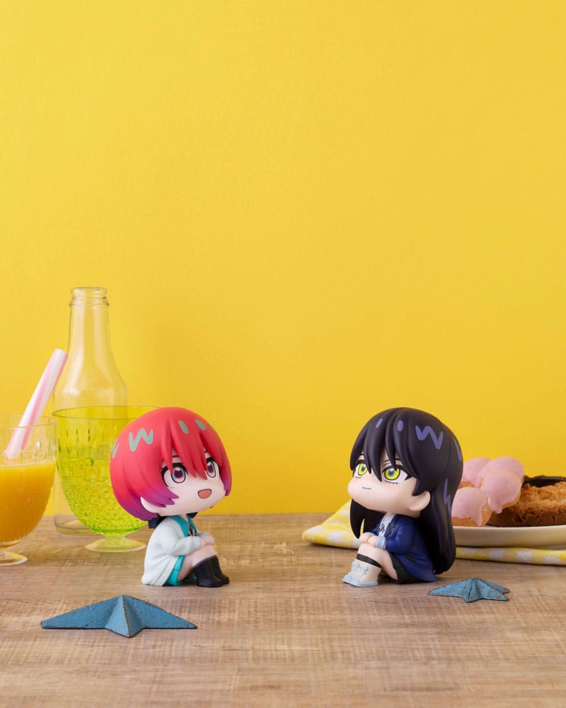 PREORDINE CHIUSO 02/2026 Mobile Suit Gundam GQuuuuuuX Look Up PVC Statue Yuzuriha Amate (Machu) & Nyaan Set (with gift) 11 cm (PREORDINE NON CANCELLABILE)