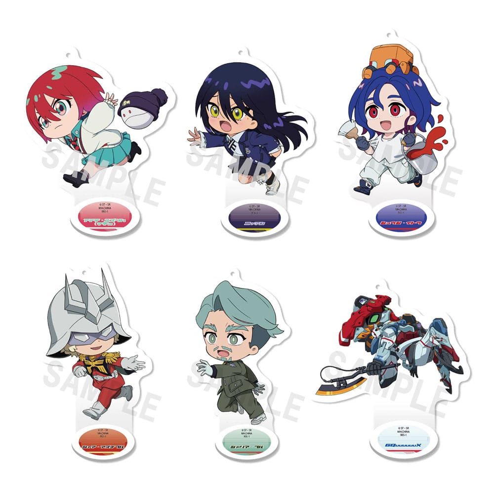 SU ORDINAZIONE Mobile Suit Gundam GQuuuuuuX TokoToko Acrylic Figure 9 cm Display (6)