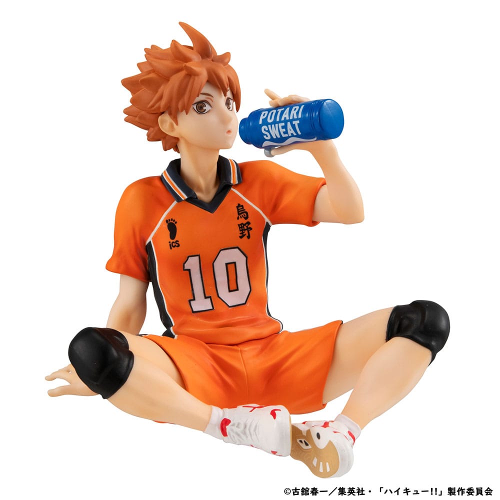 PREORDINE+ 05/2026 Haikyu!! G.E.M. Series PVC Statue Atsumu Shoyo Hinata Second Uniform Ver. Palm Size 9 cm