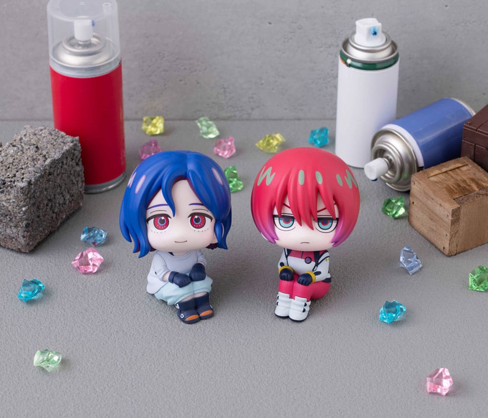 PREORDINE 03/2026 Mobile Suit Gundam GQuuuuuuX Look Up PVC Statue Shuji Ito & Yuzuriha Amate (Mach) Pilot Suit Ver. Set (with gift) 11 cm (PREORDINE NON CANCELLABILE)