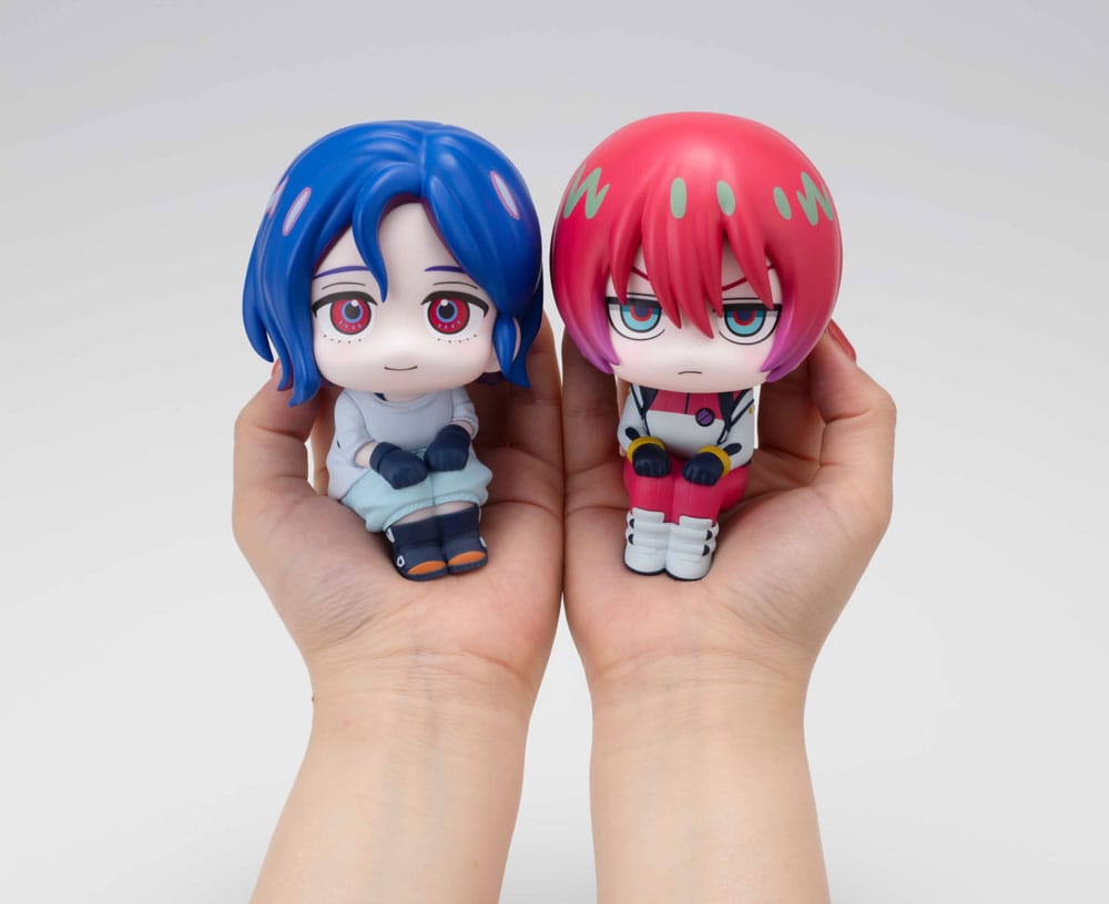 PREORDINE 03/2026 Mobile Suit Gundam GQuuuuuuX Look Up PVC Statue Shuji Ito & Yuzuriha Amate (Mach) Pilot Suit Ver. Set (with gift) 11 cm (PREORDINE NON CANCELLABILE)