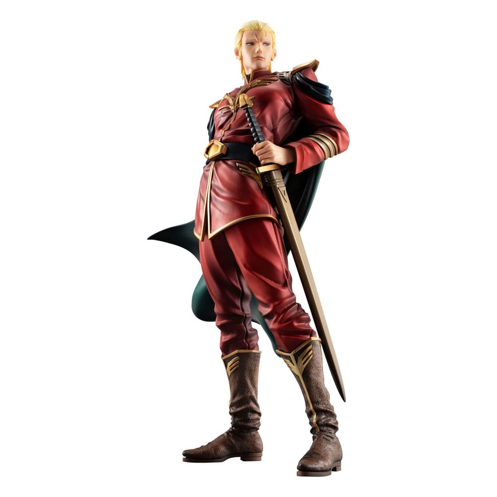 PREORDINE+ 02/2026 Mobile Suit Gundam GGG Statue Char´s Counterattack General Char Aznable 22 cm