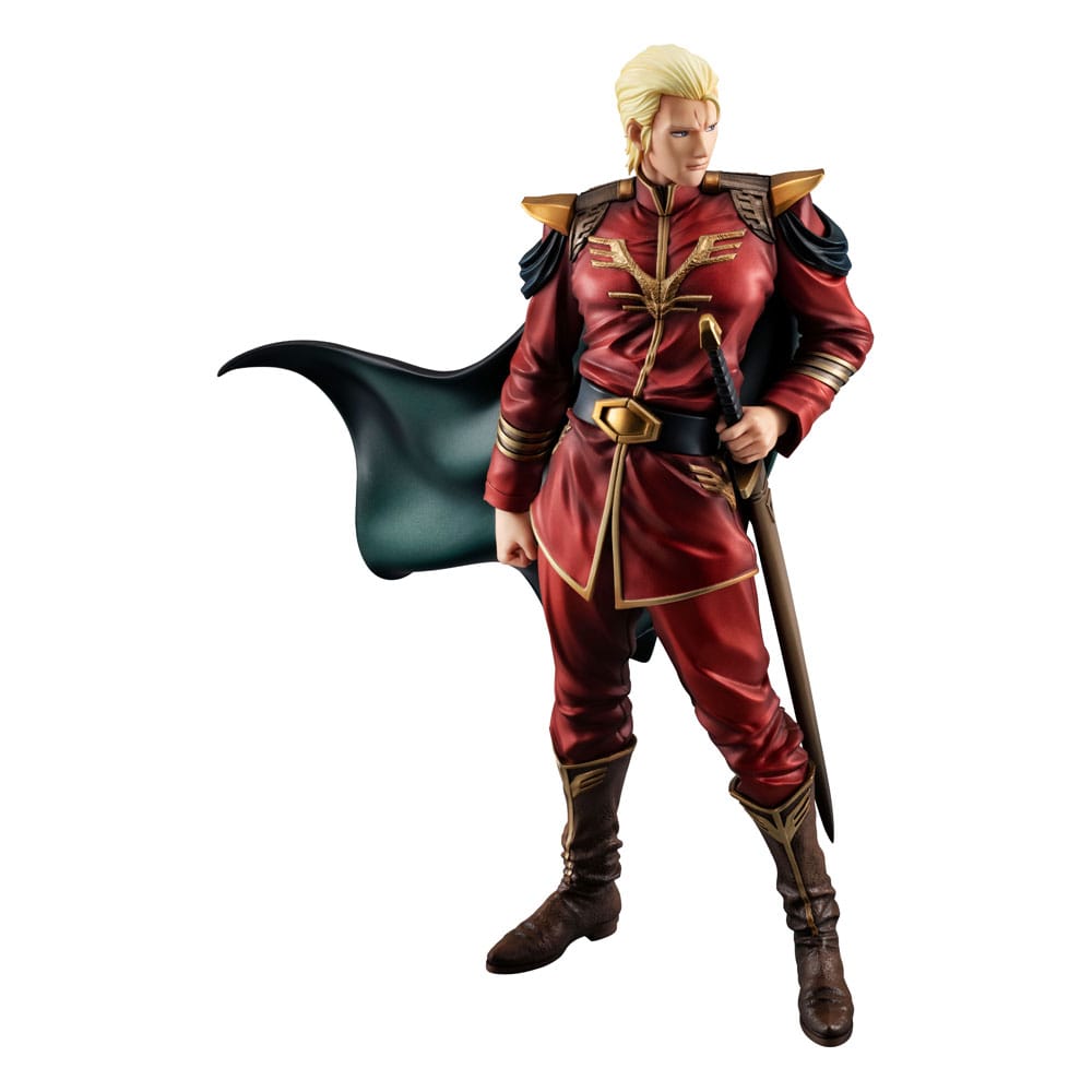 PREORDINE+ 02/2026 Mobile Suit Gundam GGG Statue Char´s Counterattack General Char Aznable 22 cm