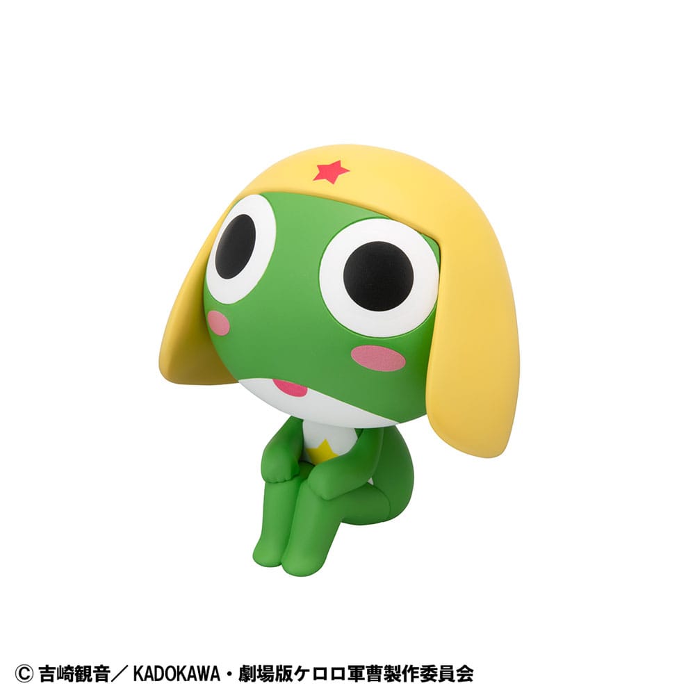 PREORDER+ 06/2026 Sergeant Frog Look Up PVC Statue Keroro 11 cm