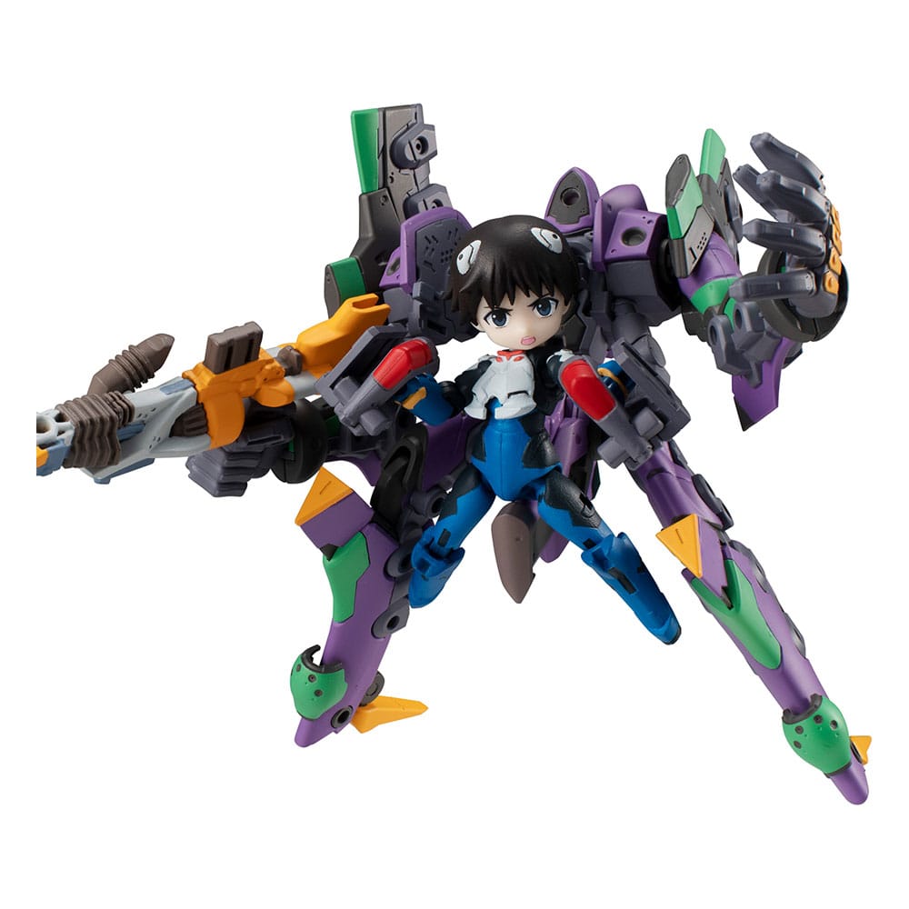 SU ORDINAZIONE Evangelion Desktop Army Figure Shinji Ikari & Evangelion No. 1 New Theatrical Edition 15 cm