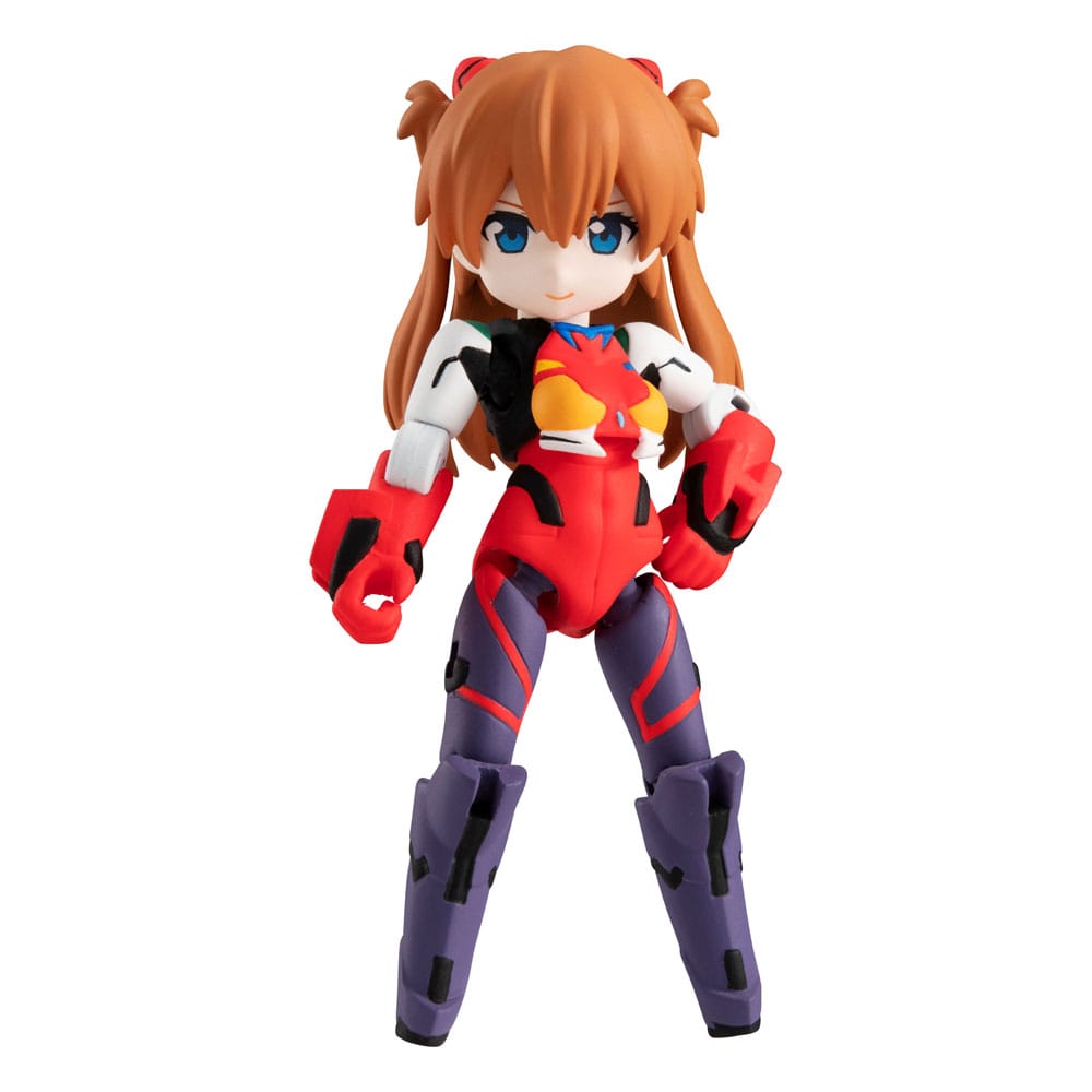 SU ORDINAZIONE Evangelion Desktop Army Figures Shikinami Asuka Langley & Evangelion 2 8 - 15 cm