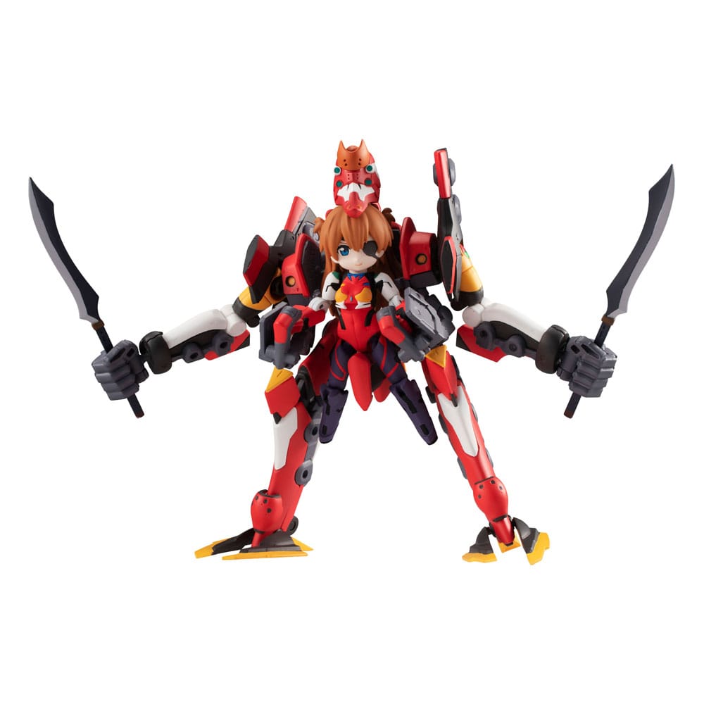 SU ORDINAZIONE Evangelion Desktop Army Figures Shikinami Asuka Langley & Evangelion 2 8 - 15 cm